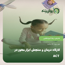 کارگاه درمان و سنجش ابزار محور در ACT