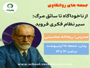 جمعه های روانکاوی: از ناخوداگاه تا سائق مرگ، سیر نظام فکری فروید