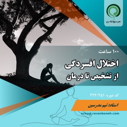 دوره جامع اختلال افسردگی: از تشخیص تا درمان - کد 224/251
