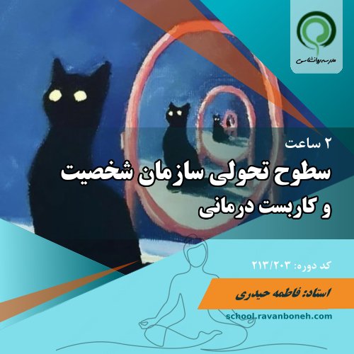 دوره سطوح تحولی سازمان شخصیت و کاربست درمانی - کد 213/203