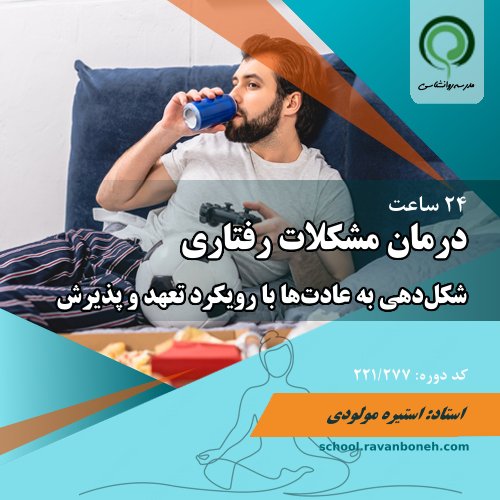 درمان مشکلات رفتاری: شکل‌دهی به عادت‌ها با رویکرد پذیرش و تعهد - کد 221/277