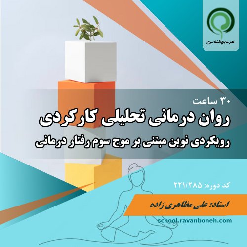 روان درمانی تحلیلی کارکردی FAP - کد 221/285